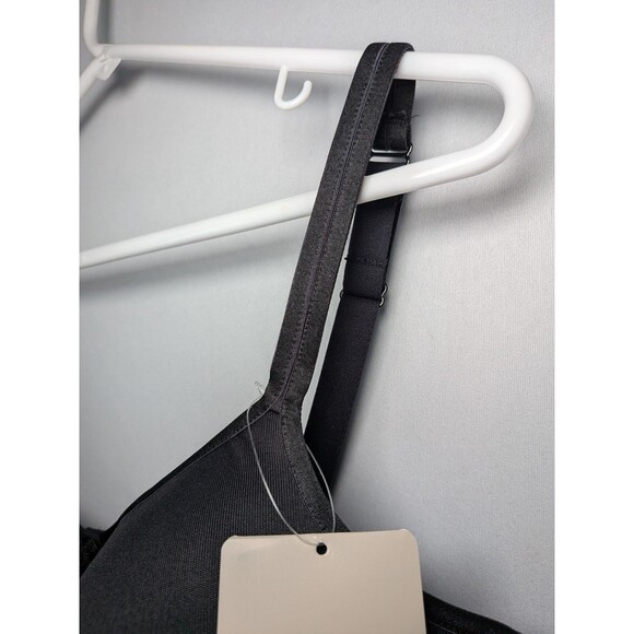 NWT Amoena 42D Mara Non Wired Soft Padded Pocketed Mastectomy Bra - BLACK New - Picture 5 of 12